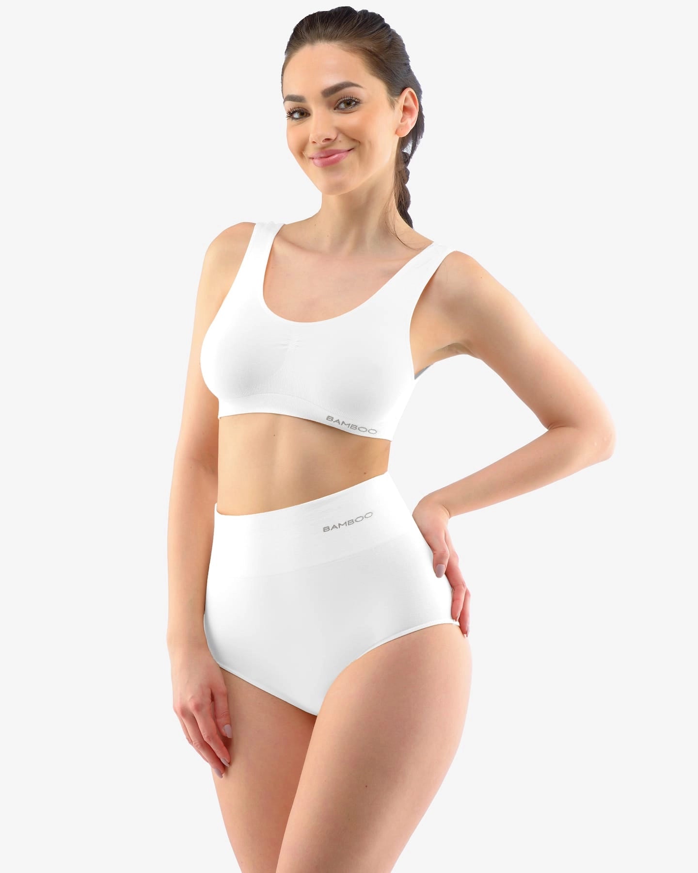 Slip in bambù a vita alta