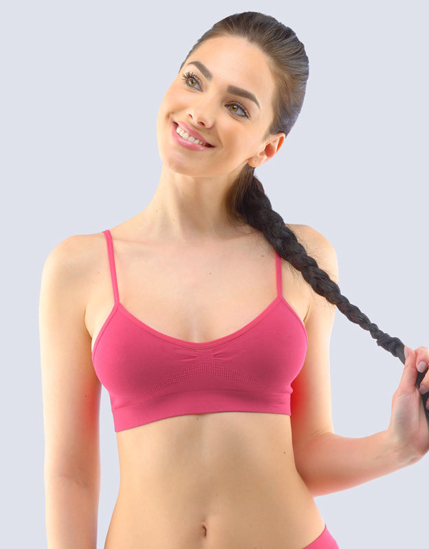 Reggiseno in bambù con spalline sottili