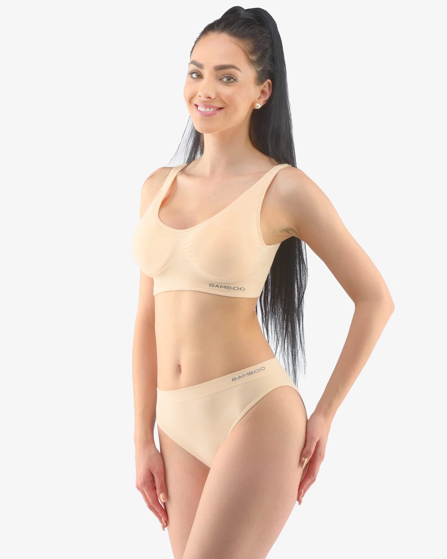 Soutien-gorge rembourré en bambou