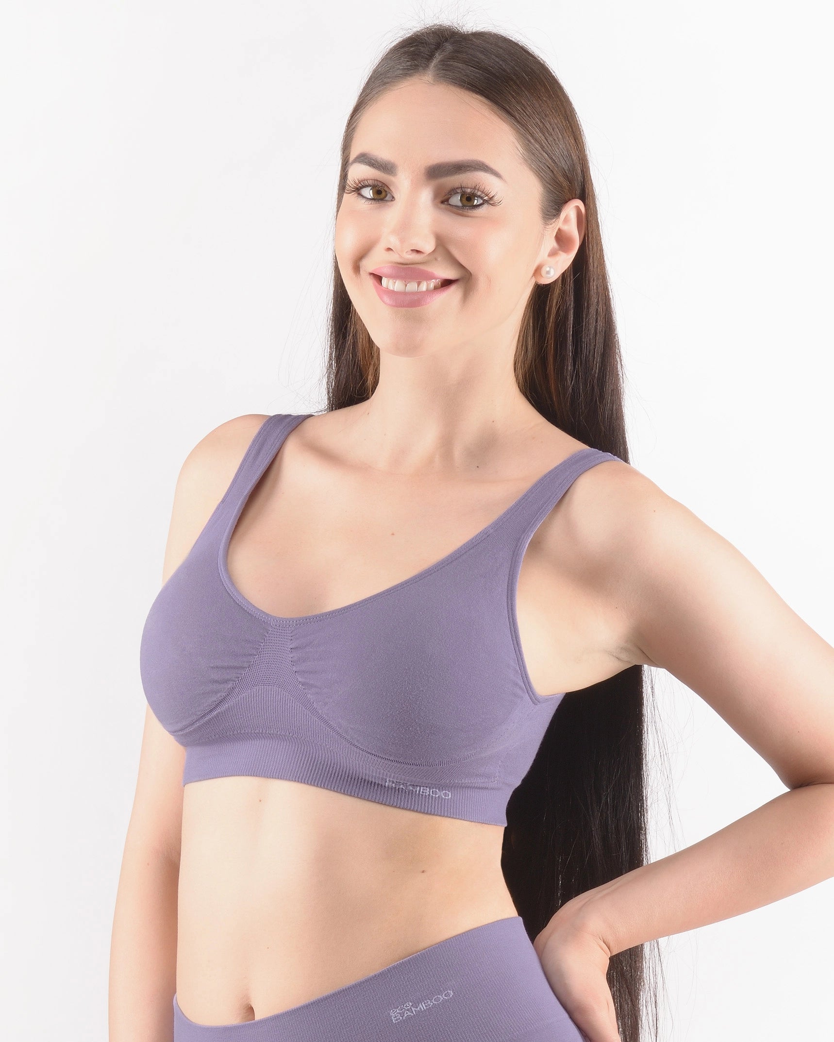 Soutien-gorge rembourré en bambou