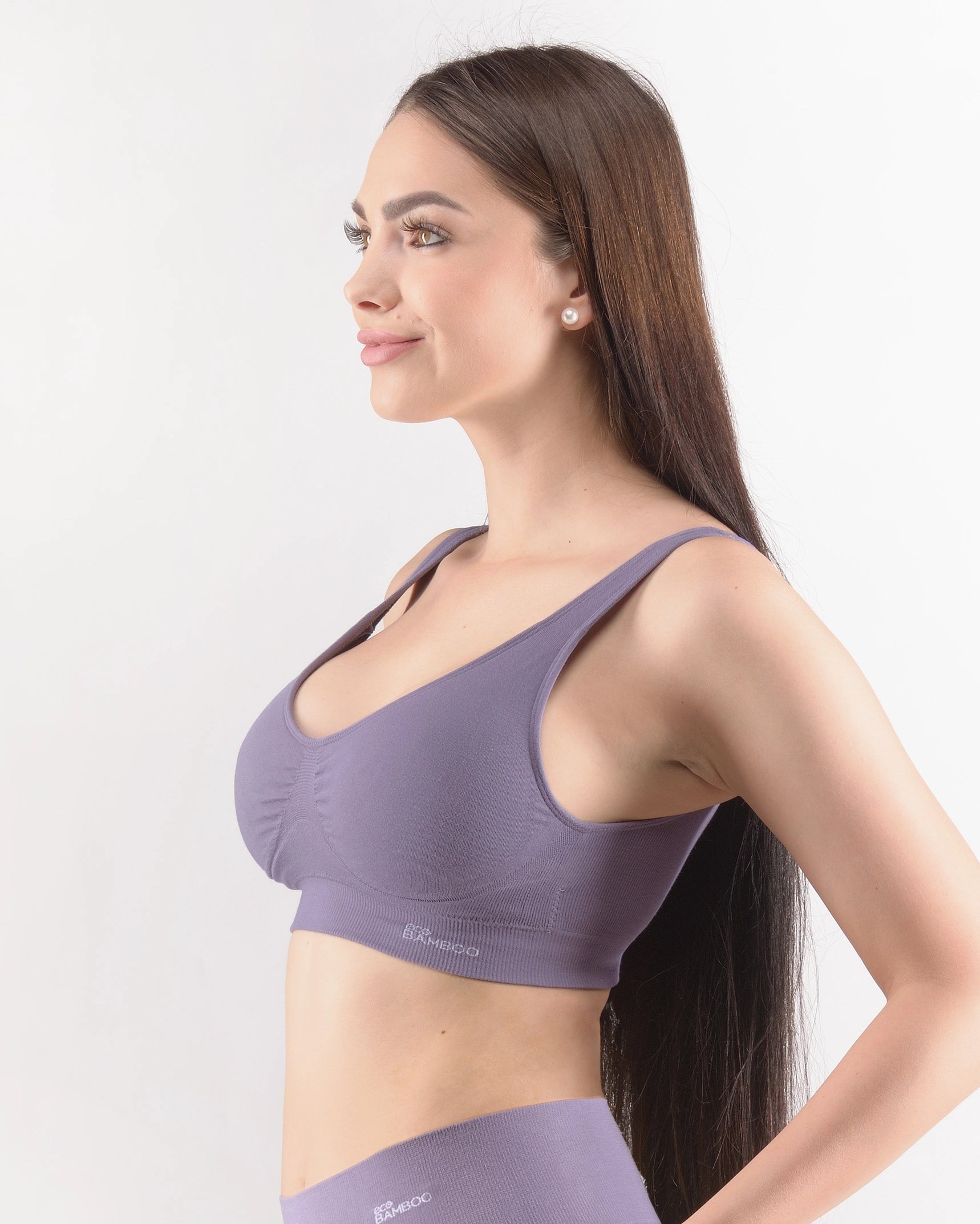 Soutien-gorge rembourré en bambou