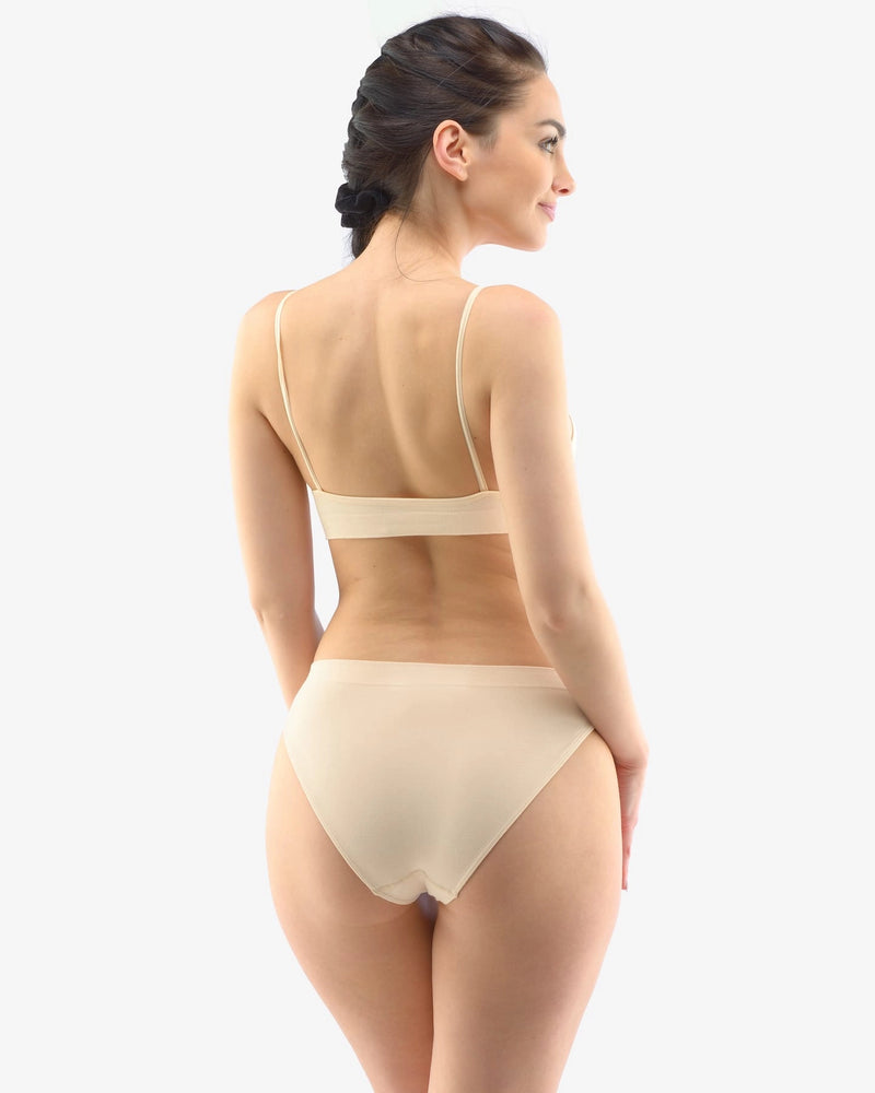 Soutien-gorge à fines bretelles en bambou