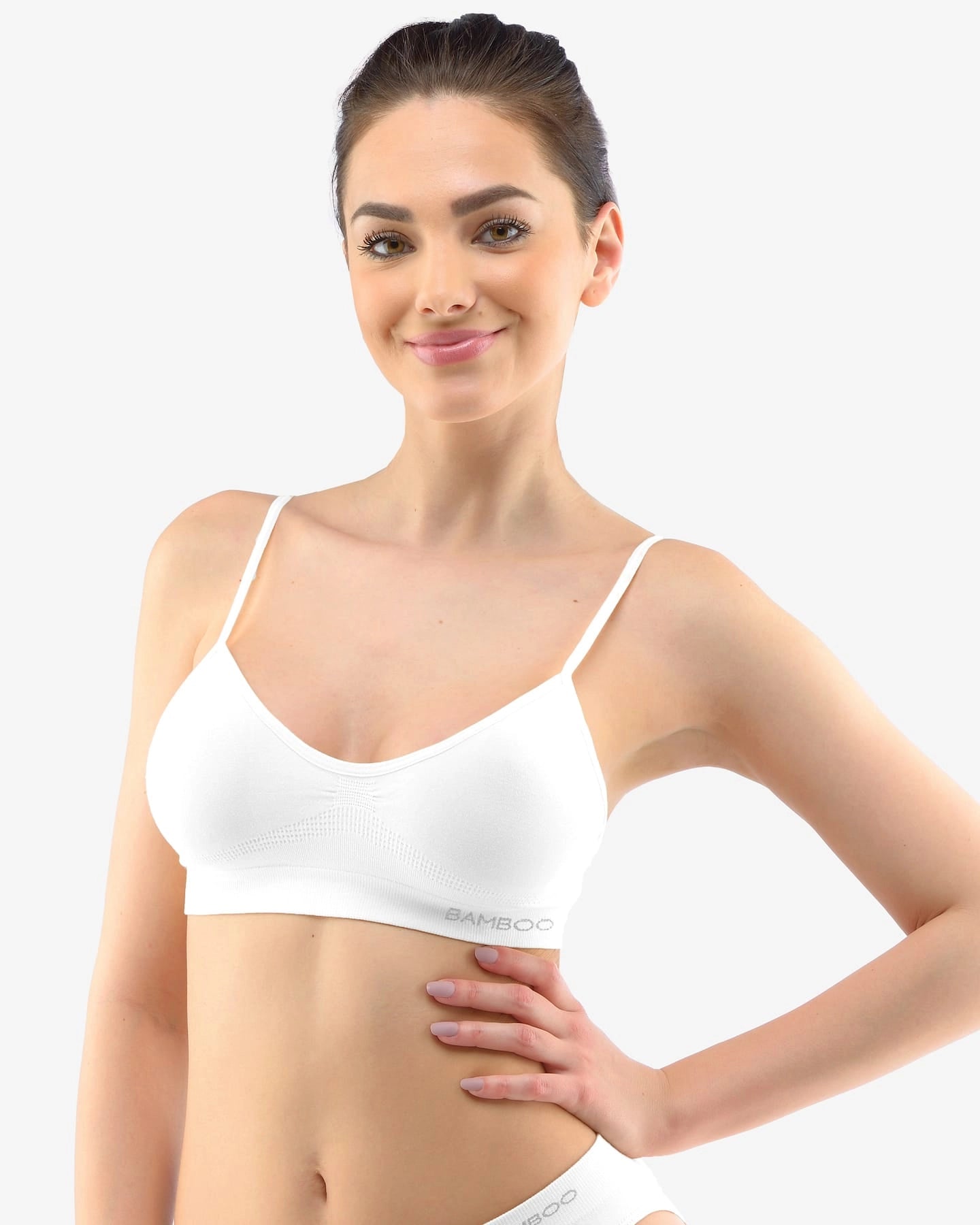 Soutien-gorge à fines bretelles en bambou