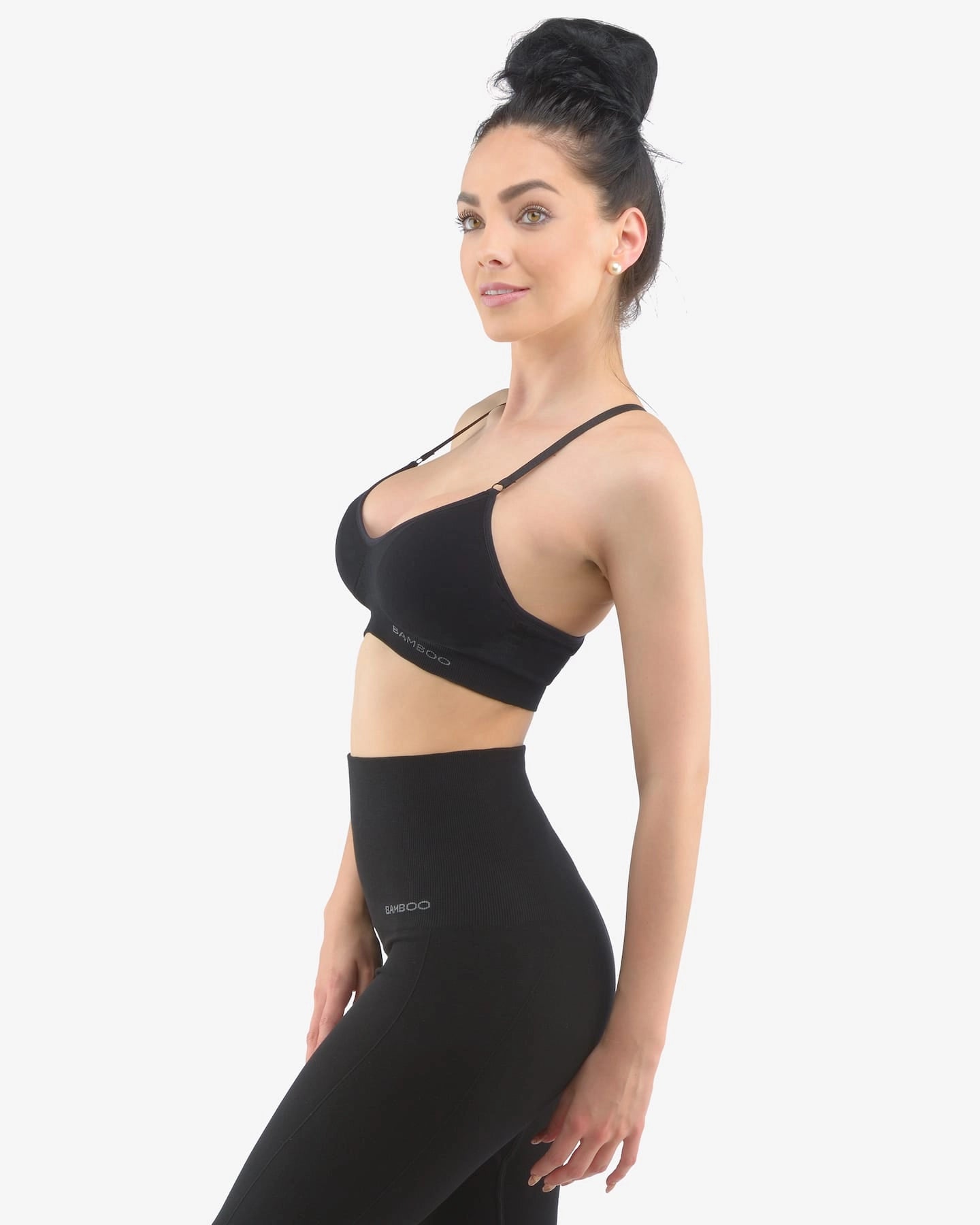 Gepolsterter Bambus BH mit verstellbaren Trägern