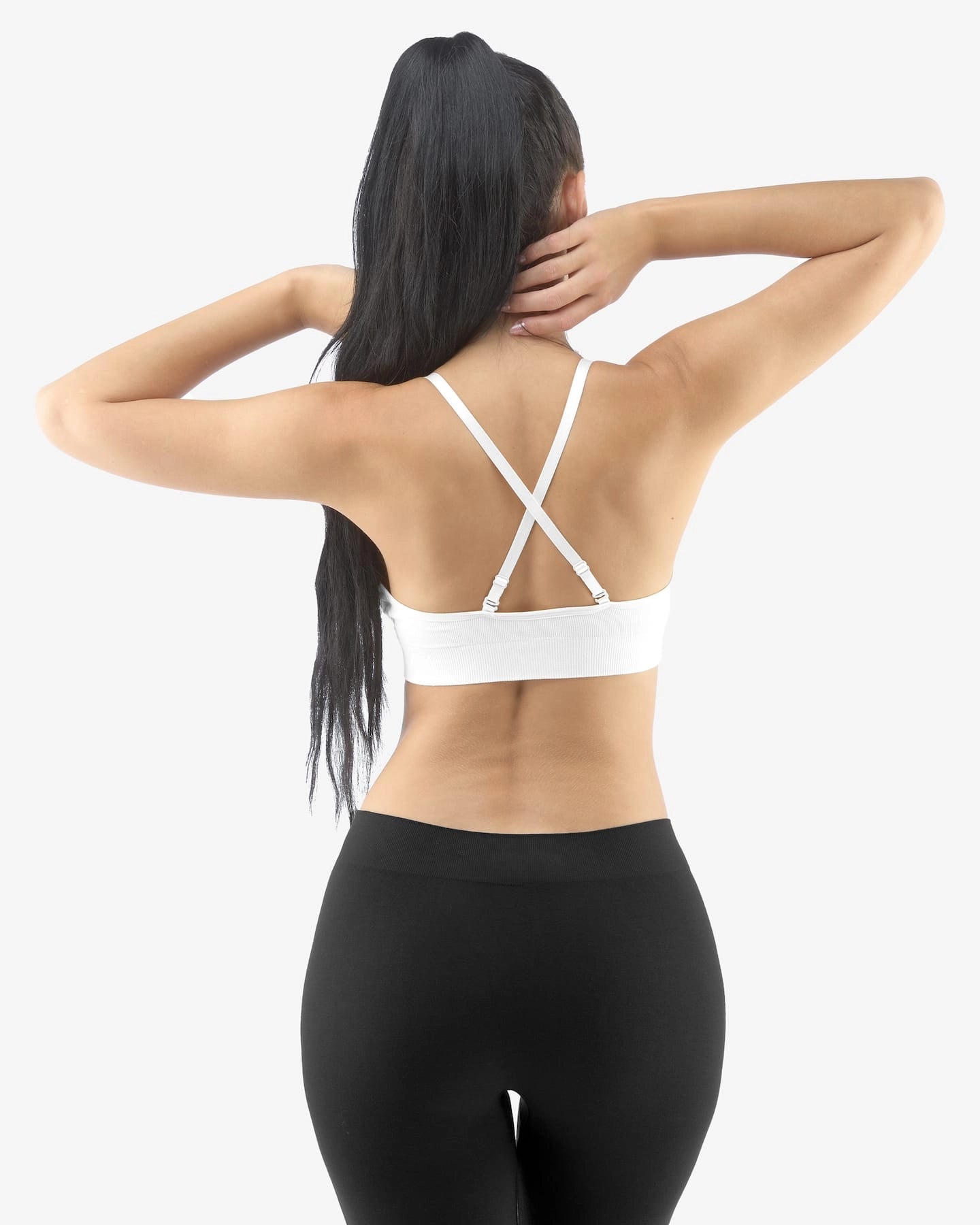 Umwandelbarer gepolsterter Bambus BH mit verstellbaren Trägern