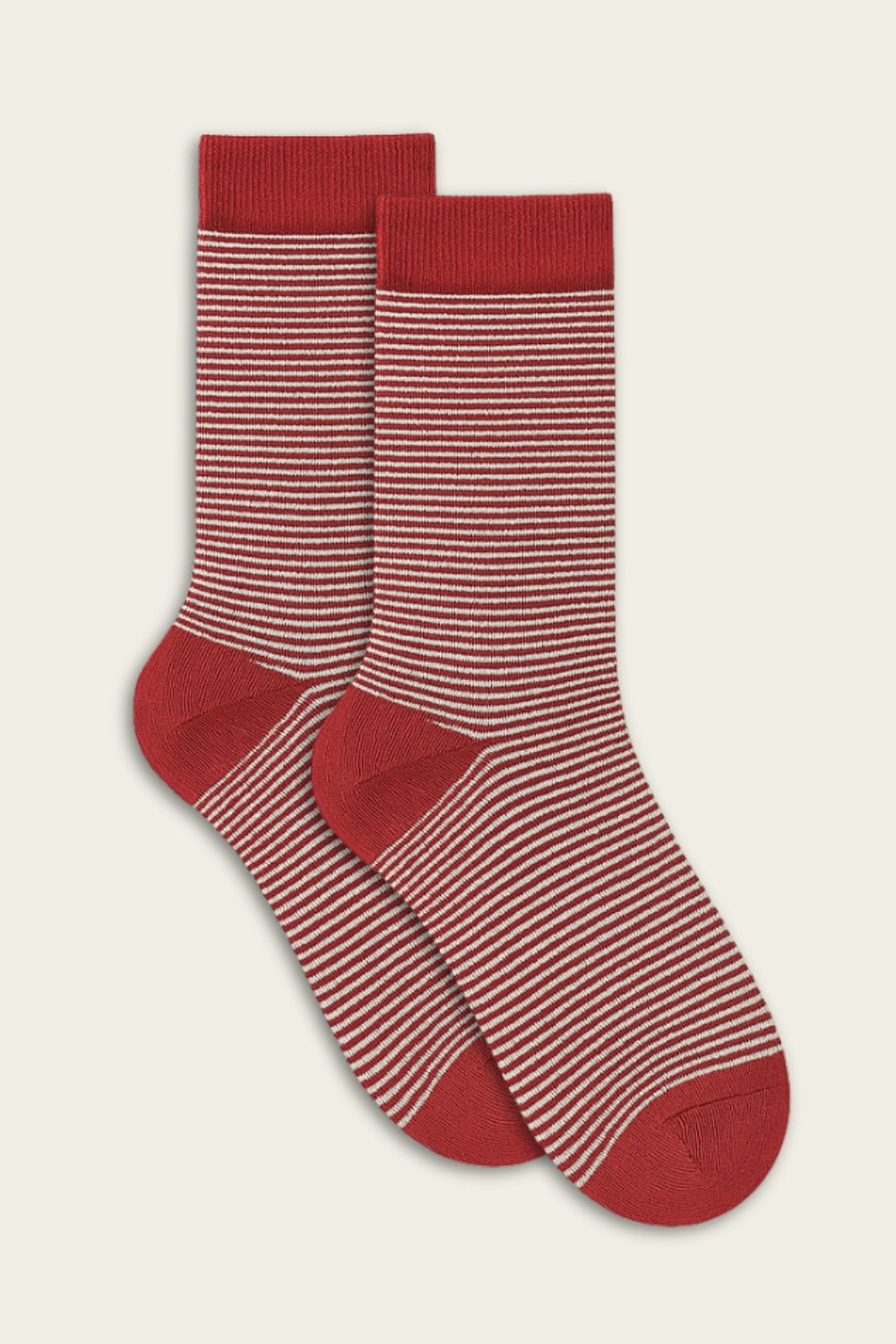 Chaussettes rayées en bambou