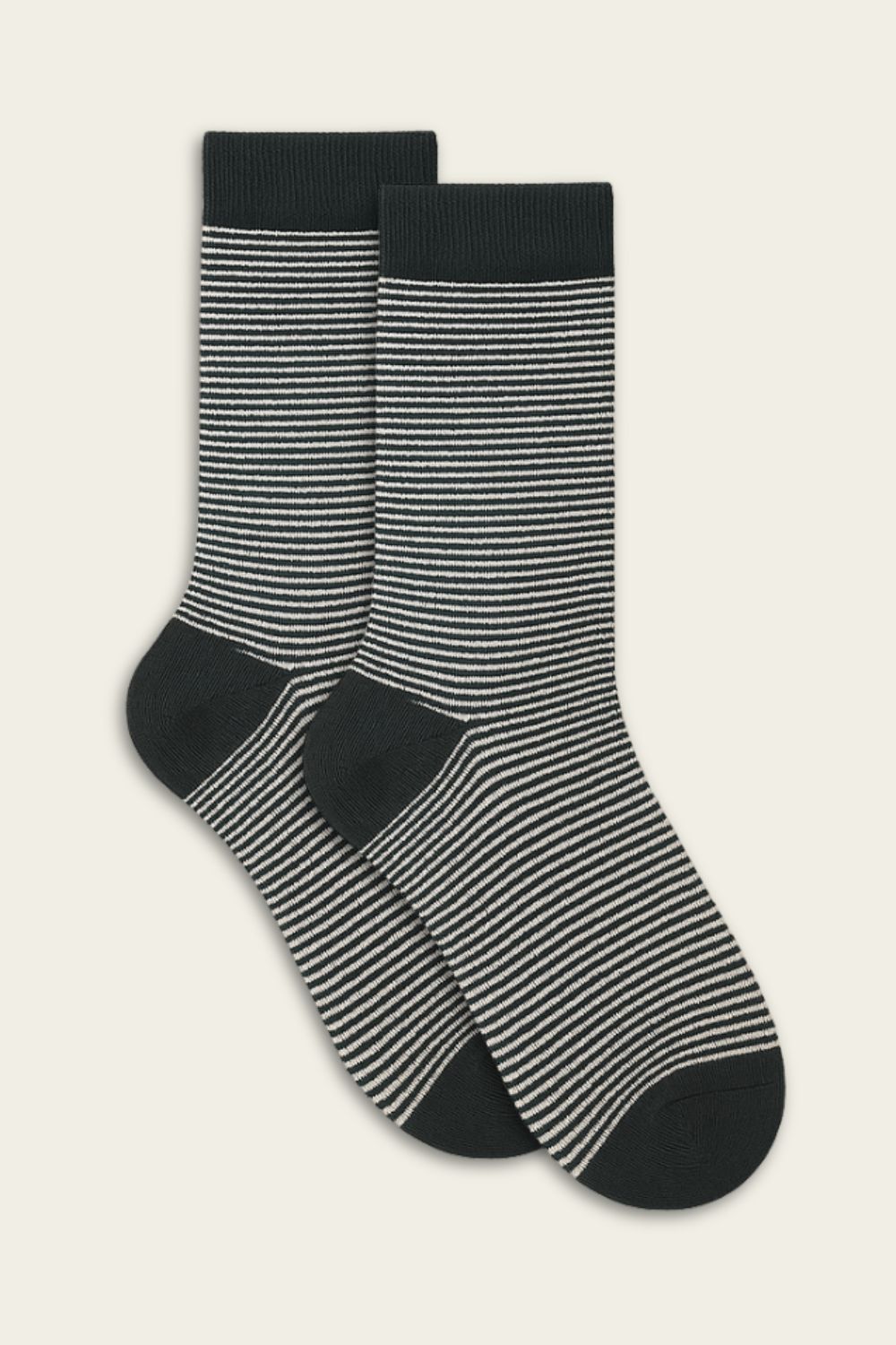 Chaussettes rayées en bambou