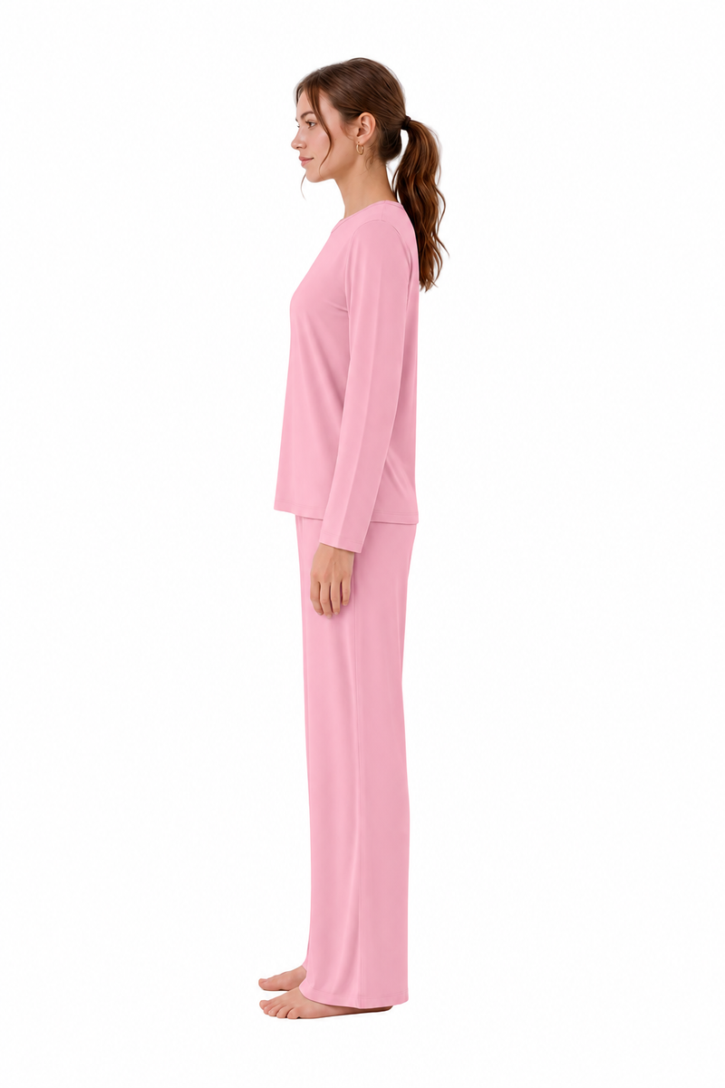 Langer Pyjama aus Bambus