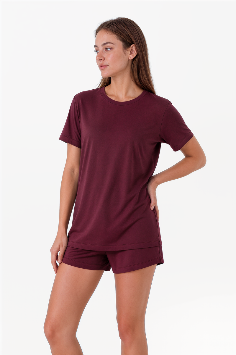 Pijama corto de bambú