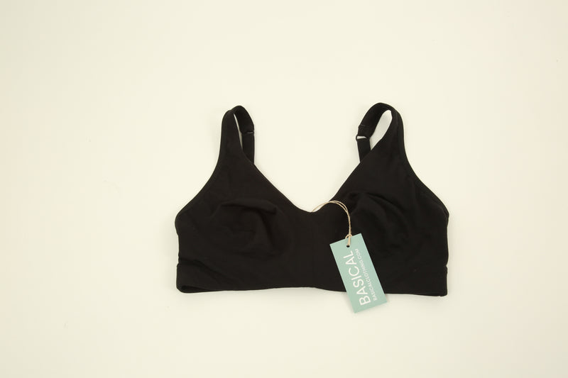 TENCEL™ Sujetador con tirantes ajustables - negro