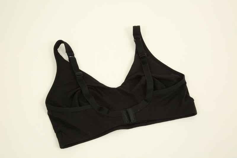 TENCEL™ Sujetador con tirantes ajustables - negro