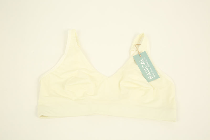 TENCEL™ Sujetador con tirantes ajustables - vainilla
