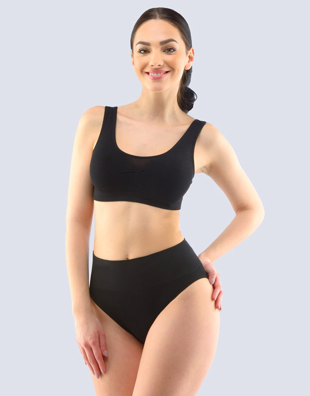 Braga de bambú de cintura ancha