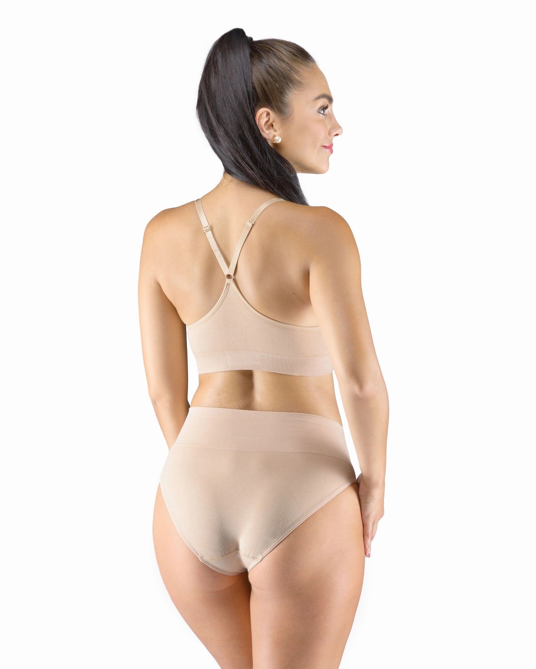 Breiter Taillenslip aus Bambus