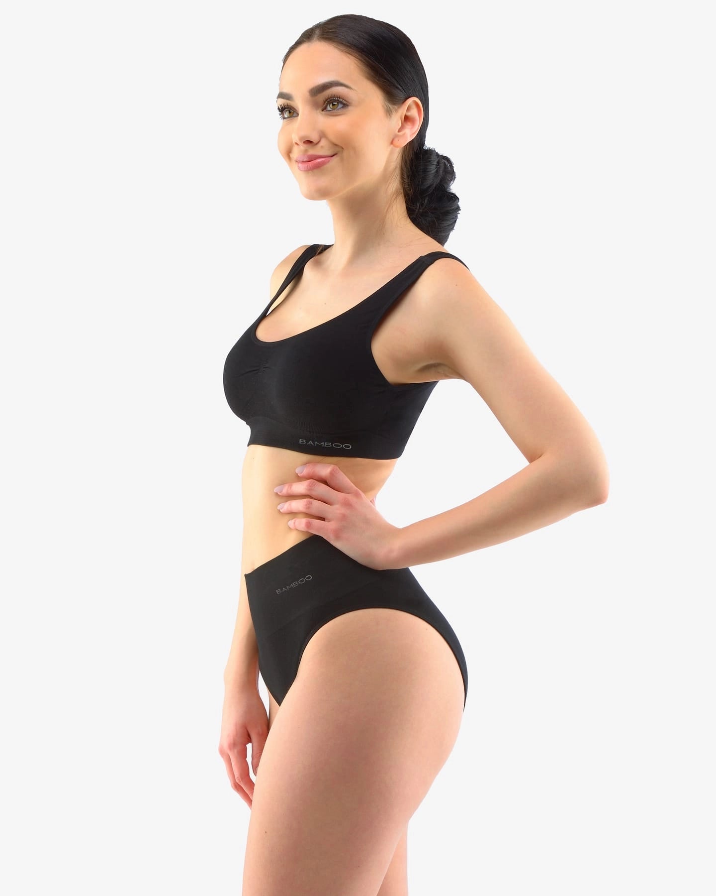 Breiter Taillenslip aus Bambus