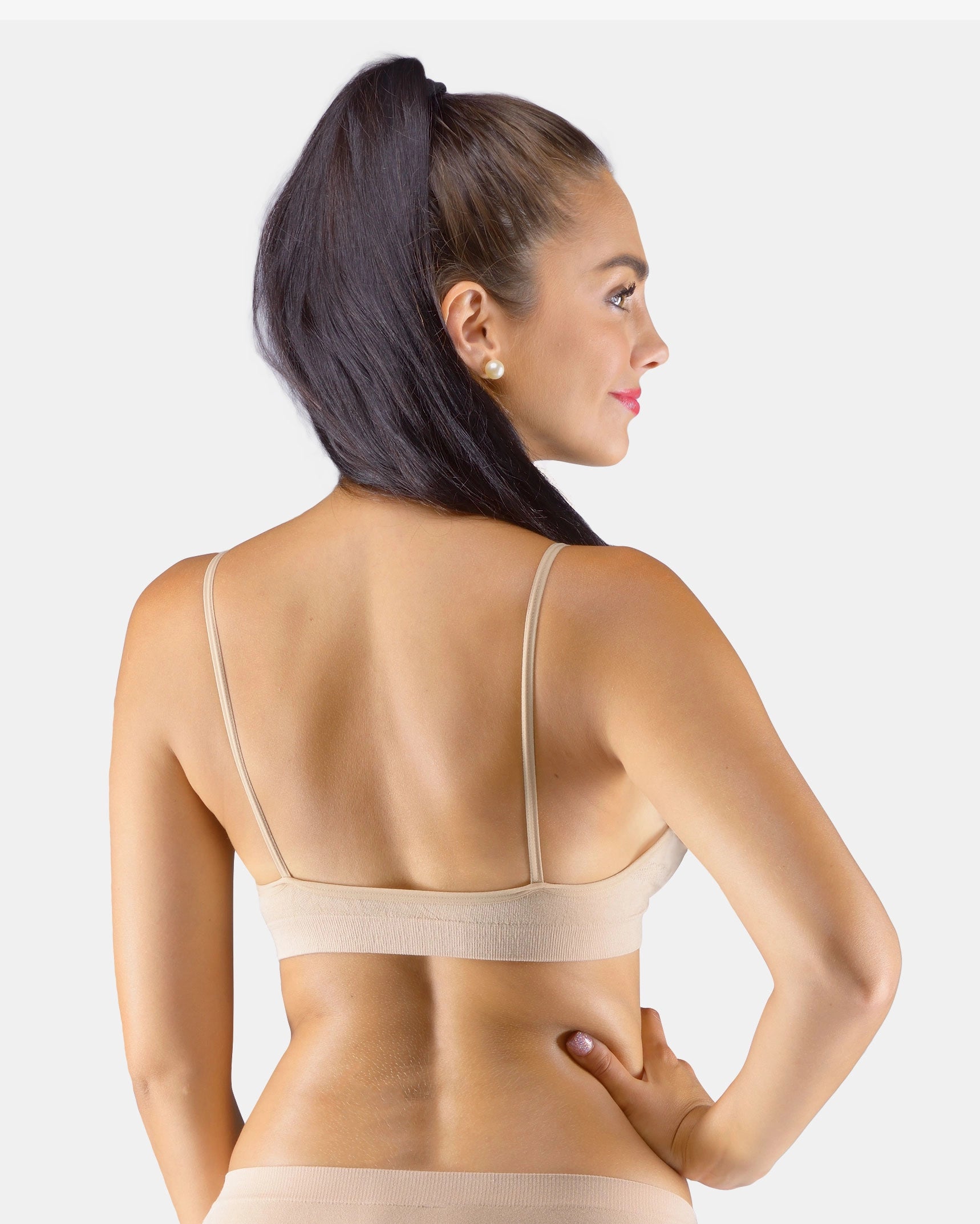 Reggiseno in bambù con spalline sottili