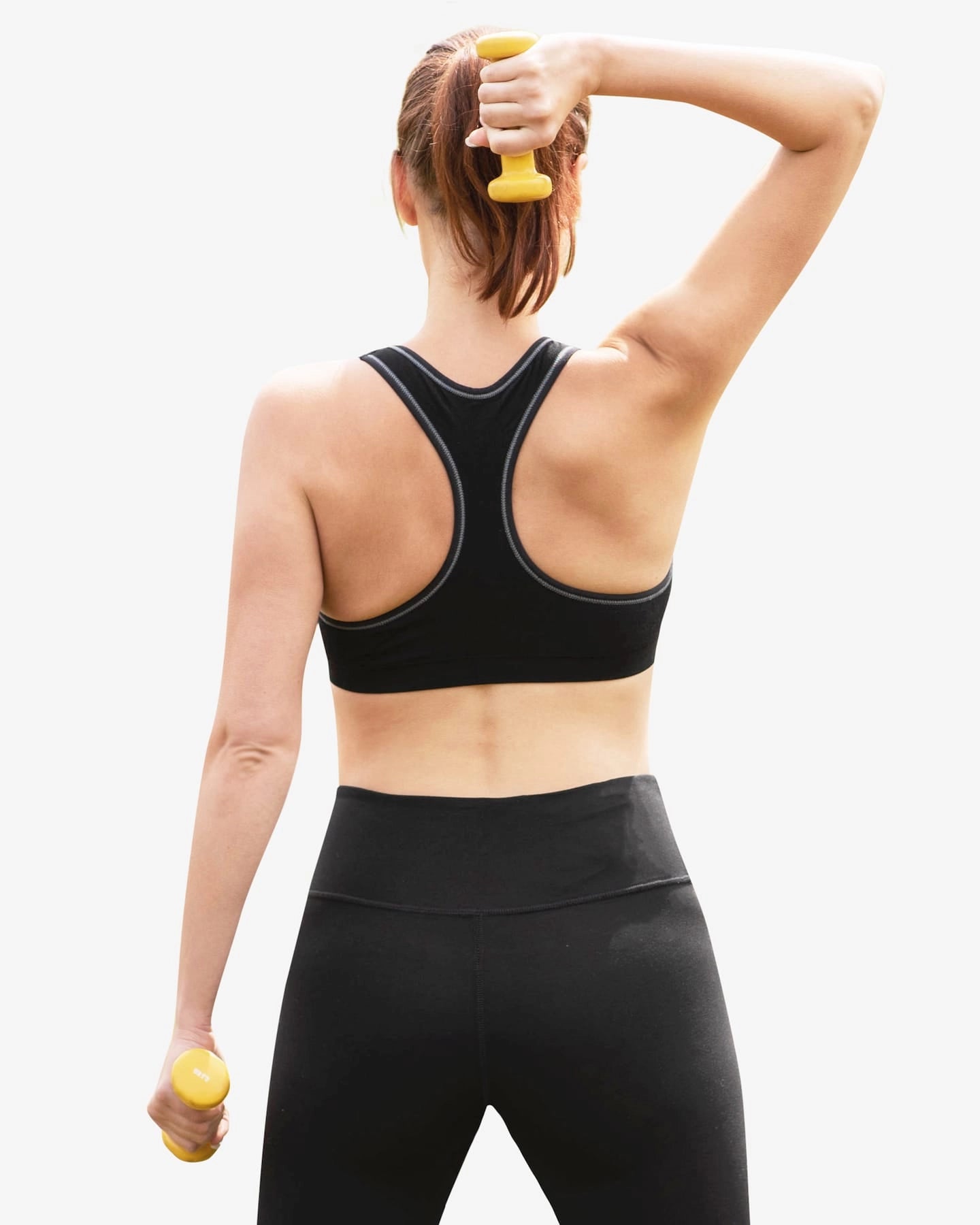 Soutien-gorge de sport rembourré en bambou