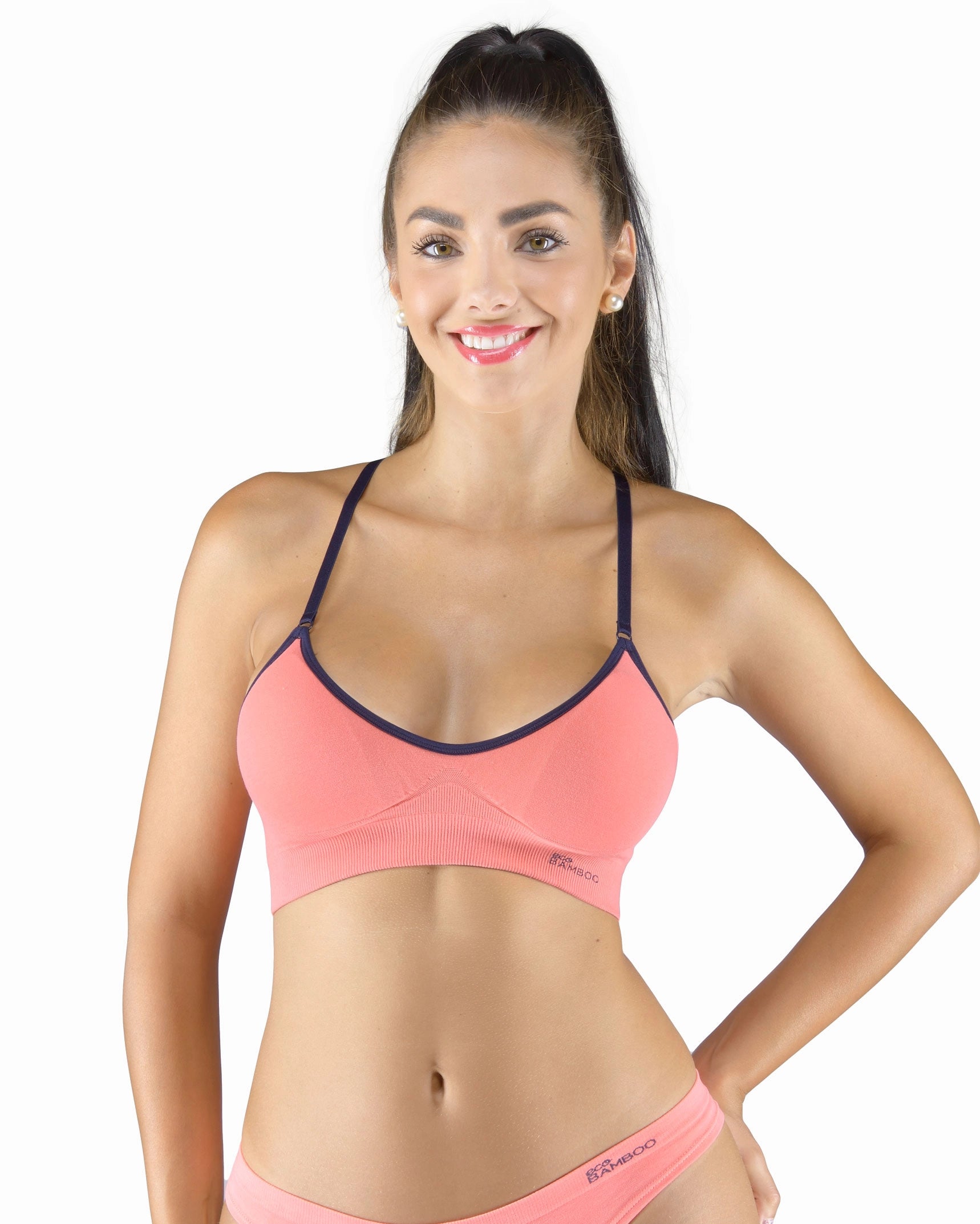 Padded Bamboo Bra with adjustable straps
