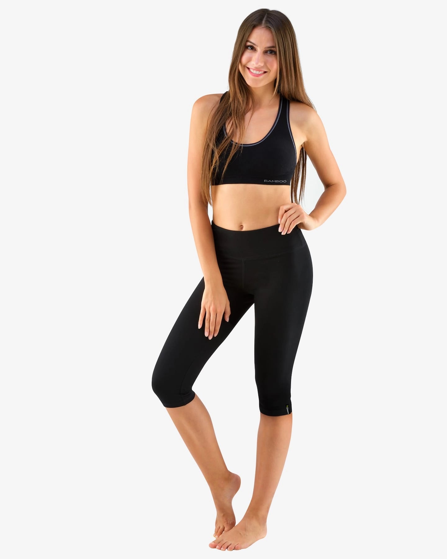 Leggings Capri sport en bambou