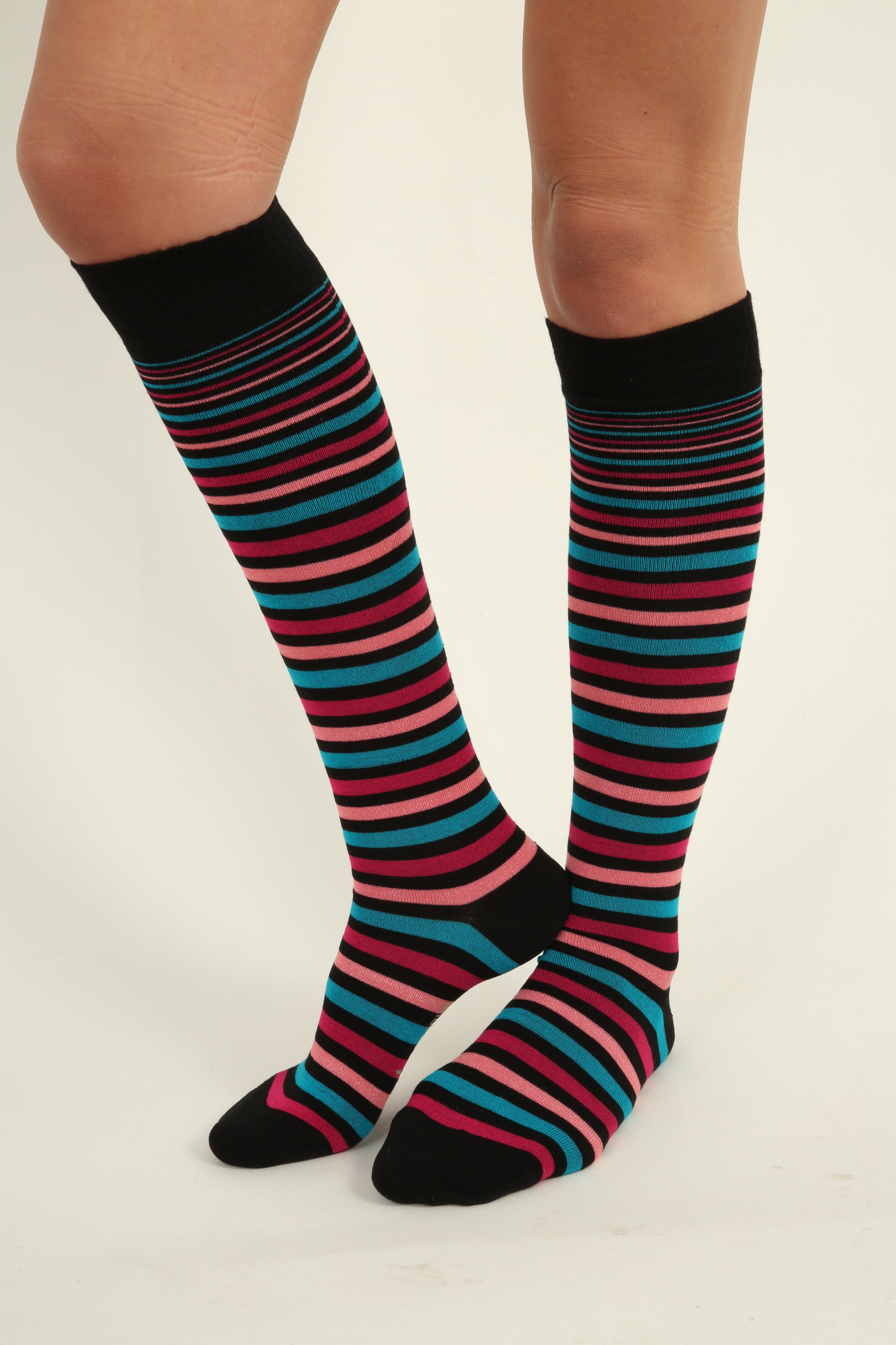 Knee-High Bamboo Socks - 3 pairs