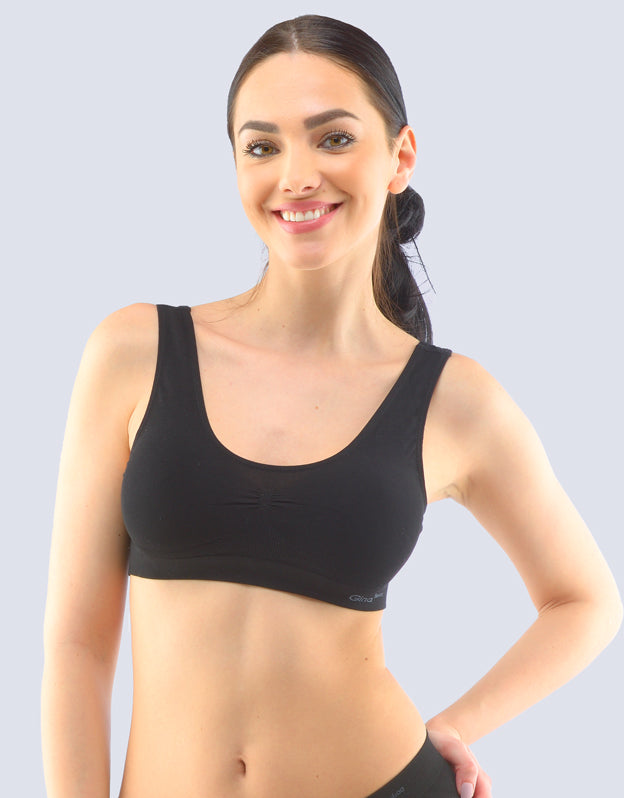 Sujetador de bambú con tirantes anchos