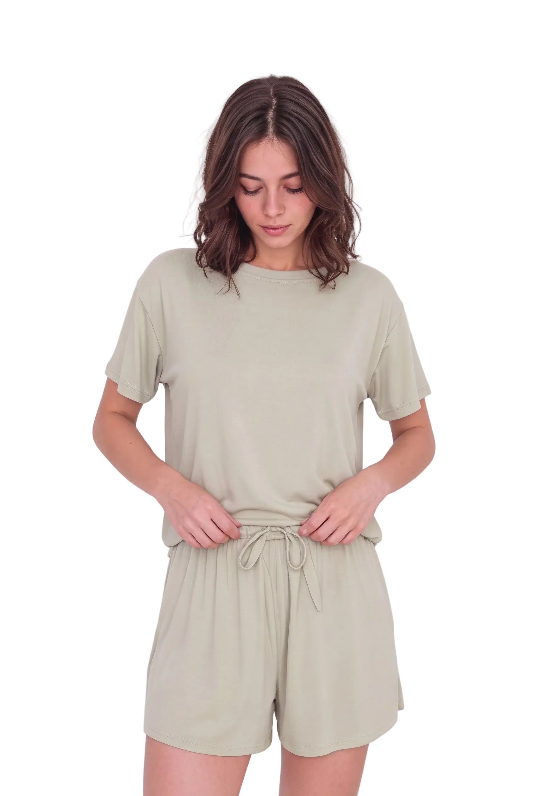 Pijama corto de bambú