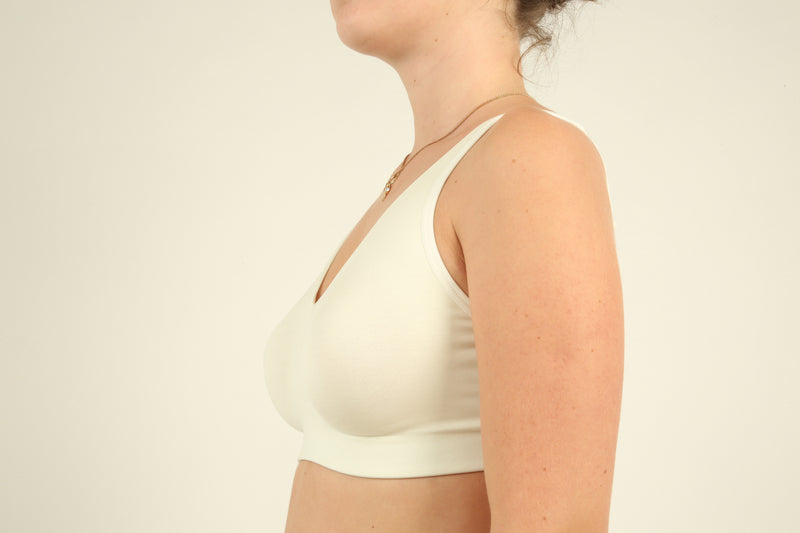 TENCEL™ Sujetador con tirantes ajustables - vainilla