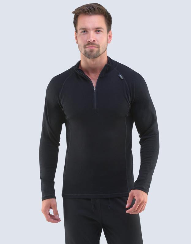ž Men's Merino Bamboo Sweatshirt - Meta Bamboo